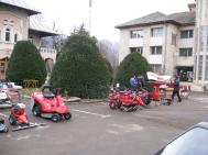 Expoziie de utilaje agricole, la Bicaz