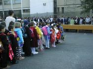 Bobocii in clasa I, vaccinati impotriva a cinci boli