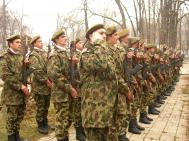 Ultimii militari în termen, trecuti în rezervã în cadru festiv
