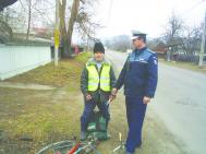 Politia „mbrac“ participantii la traficul rutier