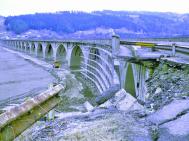 Viaductul de la Poiana Teiului, n reparatie capital