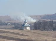 Campanie agricol cu miristi incendiate