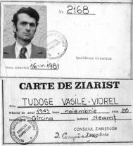 Carte de gazetar - Viorel Tudose