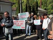 Miting pentru Spitalul Bicaz