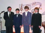 Doi mici virtuozi din Piatra Neamþ au concertat în Italia ºi Statele Unite