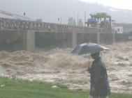 Potop în Neamt: 119 litri pe metru patrat