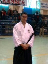 Daniel Ene, lector al scolii nationale de aikido