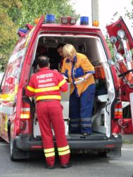 Ambulante întîrziate de traficul de cosmar