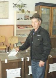 Ioan Baciu, cel mai constiincios votant din Buhalnita, Hangu