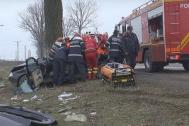 Sot si sotie morti ntr-un accident